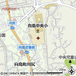 尾道市立向島中央小学校周辺の地図
