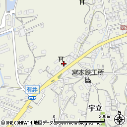 広島県尾道市向島町宇立8892-4周辺の地図