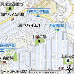 安芸瀬戸ハイム簡易郵便局周辺の地図