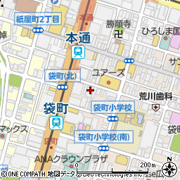 株式会社合人社計画研究所　広島支店周辺の地図