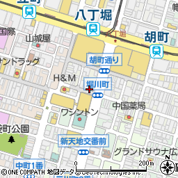 広島県広島市中区堀川町5-8周辺の地図
