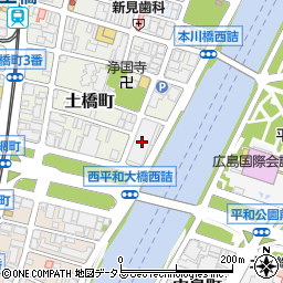 中国新聞ホール周辺の地図