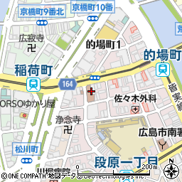ＵＡゼンセン広島県支部周辺の地図