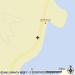 長崎県対馬市豊玉町鑓川184周辺の地図