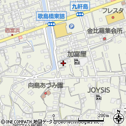 広島県尾道市向島町5768周辺の地図