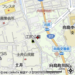 広島県尾道市向島町5900周辺の地図