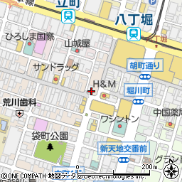 セカンドストリート　広島本通店周辺の地図
