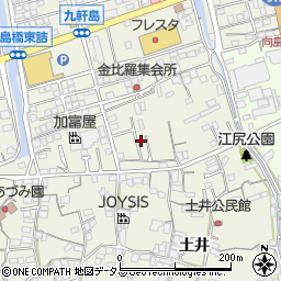 広島県尾道市向島町5816周辺の地図