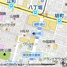 快活ＣＬＵＢ　広島中央通り店周辺の地図