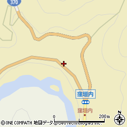 奈良県吉野郡吉野町窪垣内388周辺の地図