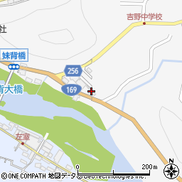 奈良県吉野郡吉野町河原屋113-1周辺の地図