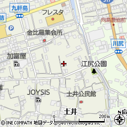 広島県尾道市向島町7748周辺の地図