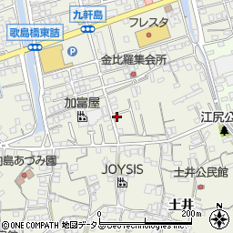 広島県尾道市向島町5800-1周辺の地図