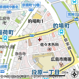 結婚相談所ムスベル（ＭＵＳＢＥＬＬ）広島店周辺の地図