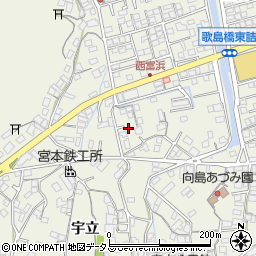 広島県尾道市向島町富浜5723-8周辺の地図