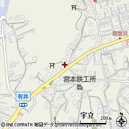 広島県尾道市向島町宇立8885-1周辺の地図