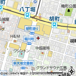広島県広島市中区堀川町4-20周辺の地図