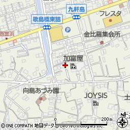 広島県尾道市向島町富浜5776周辺の地図