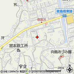 広島県尾道市向島町富浜5727-6周辺の地図