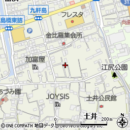 広島県尾道市向島町5815周辺の地図