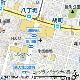 ボクデン 広島店周辺の地図