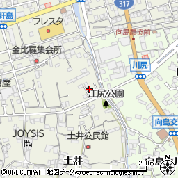 広島県尾道市向島町7732周辺の地図