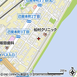 モンパーク己斐本町２丁目駐車場周辺の地図