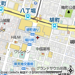 広島県広島市中区堀川町4-19周辺の地図