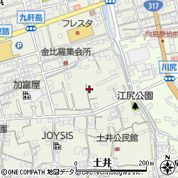 広島県尾道市向島町7748-1周辺の地図