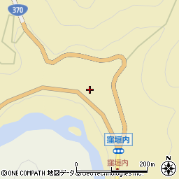 奈良県吉野郡吉野町窪垣内386周辺の地図
