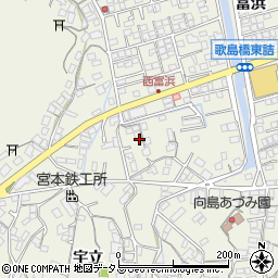 広島県尾道市向島町富浜5725-5周辺の地図