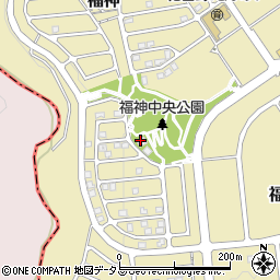 花吉野ガーデンヒルズ公民館周辺の地図