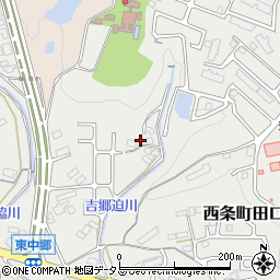 広島県東広島市西条町田口1685周辺の地図