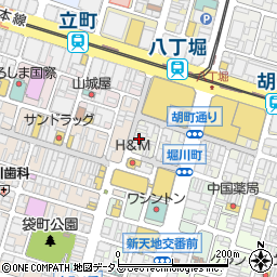株式会社下村時計店　金座街店周辺の地図