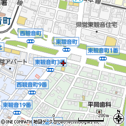 広島銀行平和大通り支店 ＡＴＭ周辺の地図