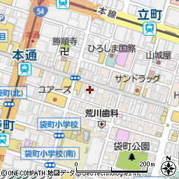 ウォンツ本通店周辺の地図