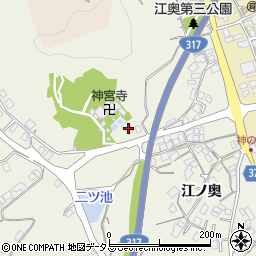 広島県尾道市向島町1208周辺の地図