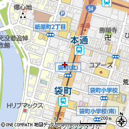 ＵＳボーカル教室広島本校周辺の地図
