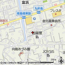 広島県尾道市向島町富浜5582-79周辺の地図