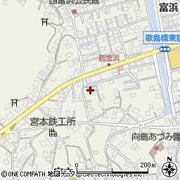 広島県尾道市向島町富浜5725-2周辺の地図