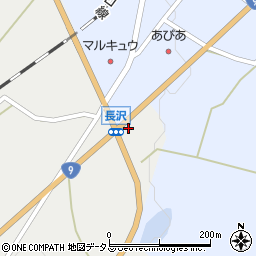セブンイレブン山口徳佐店周辺の地図