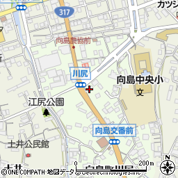 広島県尾道市向島町5952-1周辺の地図