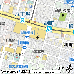 お好み焼き 徳川 総本店周辺の地図