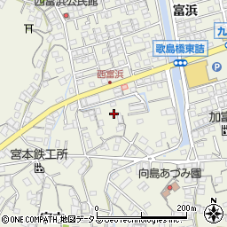 広島県尾道市向島町富浜5728-1周辺の地図