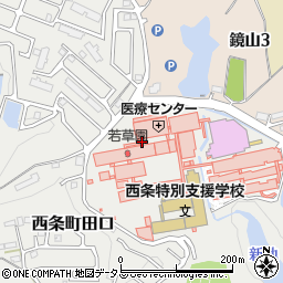 広島県東広島市西条町田口2144周辺の地図