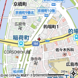 株式会社ハウスオブローゼ　広島トレーニングルーム周辺の地図