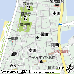 廣田珈琲店周辺の地図