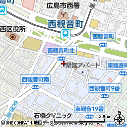三甲株式会社　広島営業所周辺の地図