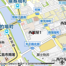 ｎｏｂｌｅ広島駅前周辺の地図