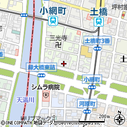 中電工労働組合　本店統括支部周辺の地図